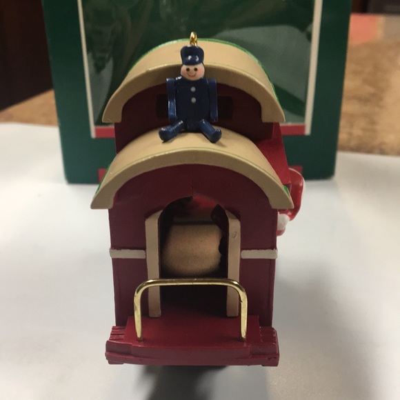 Hallmark Christmas Caboose Dated 1989 Vintage - Picture 4 of 8